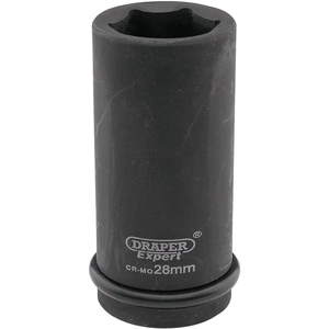 Draper Expert 3/4 Drive Deep Hexagon Impact Socket Metric 3/4 28mm