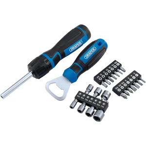 View product details for the Draper 23 Piece Ratchet Screwdriver Set and Bottle Opener