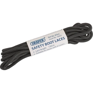 Draper Boots Laces for 4 - 6 Eyelet Boots / Shoes Black