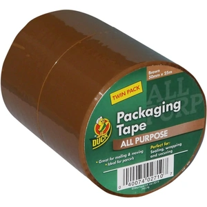 Duck Tape Duck Brown Packaging Tape 50mm x 25m
