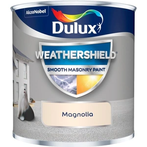 Dulux Retail Weathershield Smooth Masonry Paint Colour Tester Magnolia 250ML