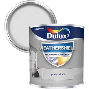 Dulux Weathershield Smooth Masonry Paint Pale Slate - Tester 250ml
