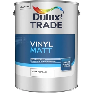 Dulux Trade Vinyl Matt Paint Extra Deep Base 5L