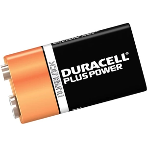 Duracell 9v Plus Power Batteries Pack of 2