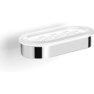 Essential Urban Elongated Soap Dish, Wall Mounted, Chrome