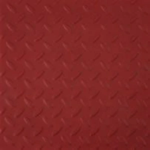 Red Checkerplate GRC Promenade Tile (297mm x 297mm x 20mm) Eurodec PT0142