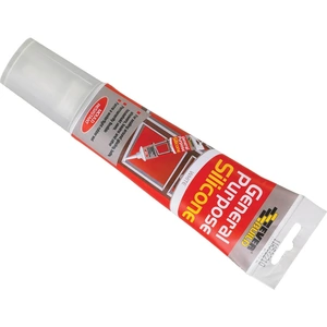 Everbuild Easi Squeeze General Purpose Silicone Sealant Clear 80ml