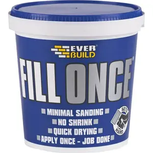 Everbuild Ready Mix Fill Once Tub 650ml