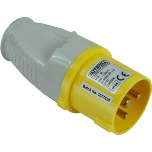 Faithfull Yellow Plug 16 amp 110v 110v