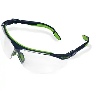 Festool Fan UVEX Safety Glasses Blue Clear