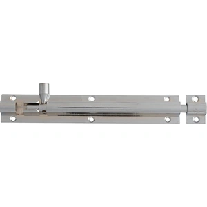 Forge Door Bolt - Chrome Finish 150mm (6in)