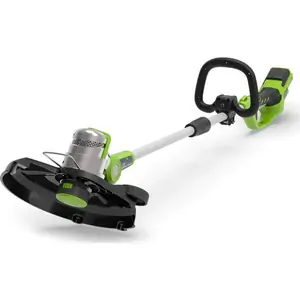 Greenworks G24LT 24v Cordless Deluxe Grass Trimmer and Edger 300mm No Batteries No Charger