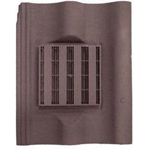 Harcon In-line Double Pantile Roof Tile Vent - Brown RV10K/A077/BN17