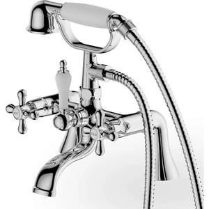 Homebase Gordale Bath Shower Mixer Tap - Chrome