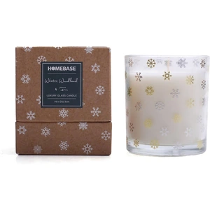 Homebase Winter Woodland & Fir Gift Boxed Candle