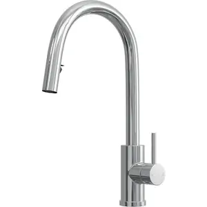 Homebase Edit Corran Pull and Spray Tap - Polished Chrome
