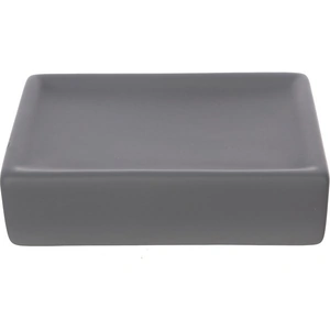 Homebase Edit Ceramic Soap Dish - Grey