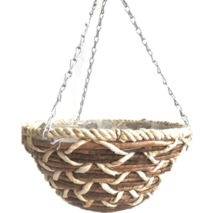 Homebase Banana Braid Hanging Basket 35cm