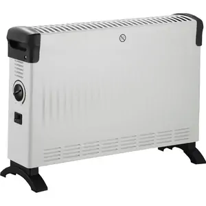 Homebase Convector Heater in White - 2000W
