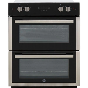 Hoover H-OVEN 300 HO7DC3UB308BI Built Under Electric Double Oven - Black / Stainless Steel