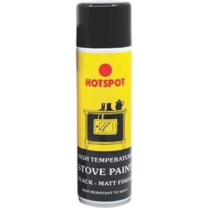 Hotspot Spray Stove Paint Matt Black 250ml