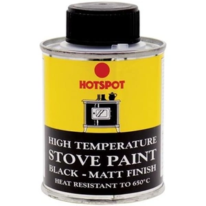 Hotspot Stove Paint Matt Black 100ml