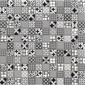 House of Mosaics HoM Casablanca Mono Mosaic Tile Sheet