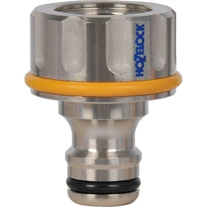Hozelock Pro Metal Threaded Tap Hose Pipe Connector 21mm