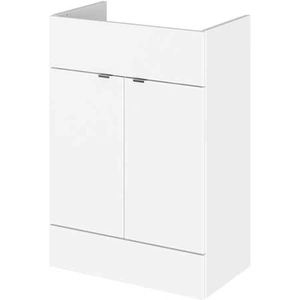Hudson Reed Fitted Vanity Unit 600mm Wide - Gloss White