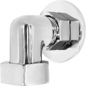 Hudson Reed Chrome Back to Wall Shower Elbow VQE001
