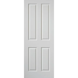 JB Kind White Textured 4 Moulded Panel Canterbury Internal Door 1981 X 711 X 35mm