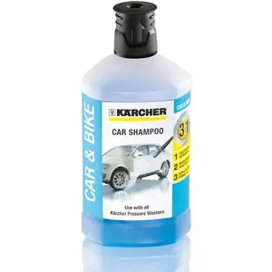 Karcher Home and Garden Karcher Car Plug n Clean Shampoo Detergent 1l