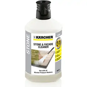 Karcher Home and Garden Karcher Multi Purpose Stone and Facade Plug n Clean Detergent 1l