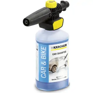 Karcher Home and Garden Karcher Plug n Clean Foam Nozzle with Car Shampoo for K Pressure Washers 1l