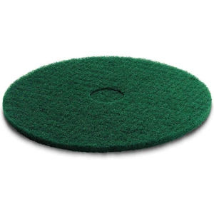 View product details for the Karcher Floor Scrubber Pad Medium Hard Green 330 mm Pack of 5