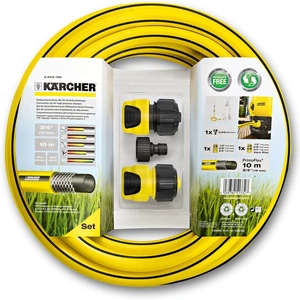 Karcher Pro Karcher Pressure Washer Hose Connection Kit 3/4 / 19mm 10m Yellow & Black