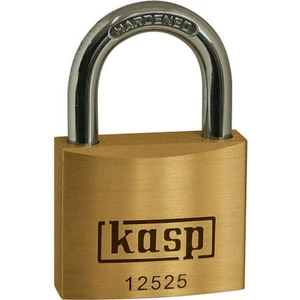 Kasp 125 Series Premium Brass Padlock Keyed Alike 25mm Standard 25252