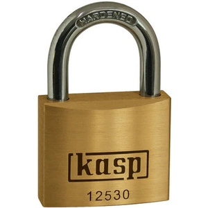Kasp 125 Series Premium Brass Padlock Keyed Alike 30mm Standard 25301