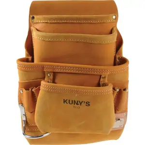 Kunys 10 Pocket Carpenters Nail and Tool Bag
