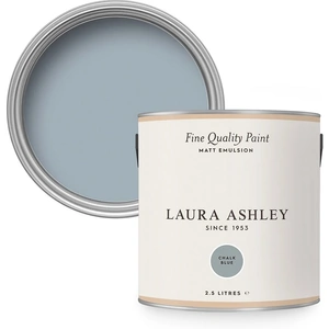 Laura Ashley Matt Emulsion Paint Chalk Blue - 2.5L
