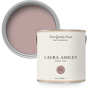 Laura Ashley Matt Emulsion Paint Dark Blush - 2.5L