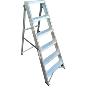 LFI TuFF Aluminium 4 Tread Swingback Builders Step Ladder