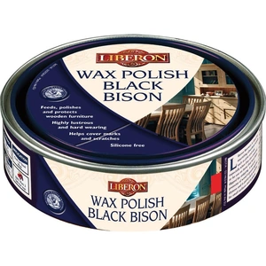 Liberon Bison Paste Wax Tudor Oak 500ml