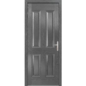 LPD Doors LPD Carsington Grey Composite Right Hand Door Set - 2030 x 890 x 70mm