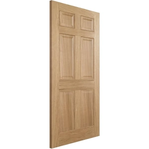 LPD Doors LPD Oak Regency 6P Non Raised FD30 New Internal Door