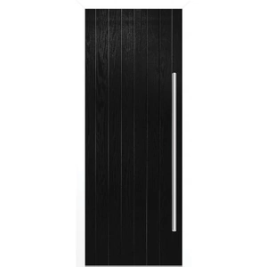 LPD Doors LPD Ogston Black Composite Left Hand Door Set - 2070 x 890 x 70mm