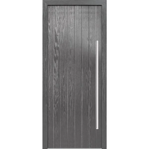LPD Doors LPD Ogston Grey Composite Right Hand Door Set - 2070 x 890 x 70mm