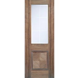 LPD Doors LPD Valencia Walnut Internal Door 78in x 30in x 35mm (1981 x 762mm)