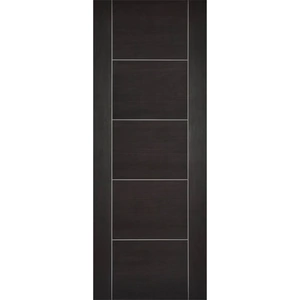 LPD Doors Vancouver Internal Dark Grey Laminate 5 Panel Door - 762 x 1981mm