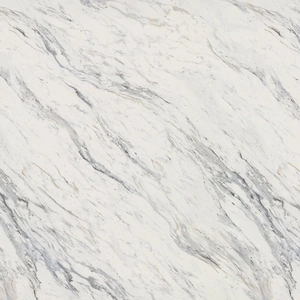 None Marble Swirl Laminate Kitchen Worktop - Profile Edge - 300 x 60 x 3.8cm